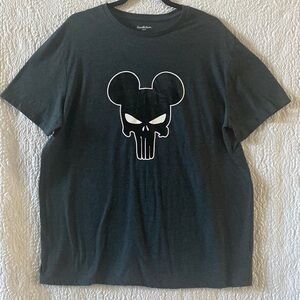 Goodfellow & Co Mickey Mouse Ears Skull Graphic Short Sleeve T-Shirt